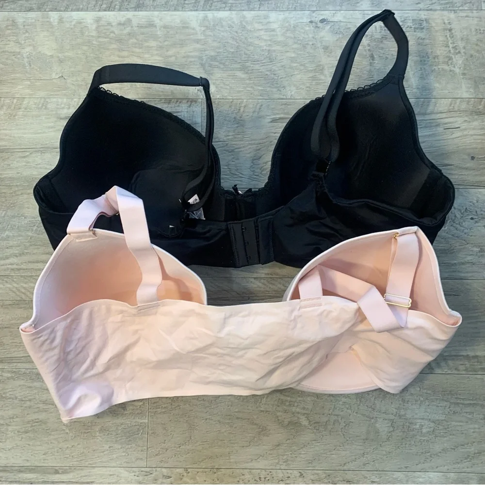 Victoria Secret 2 Bras Lined Demi Perfect Coverage - Picture 8 of 13